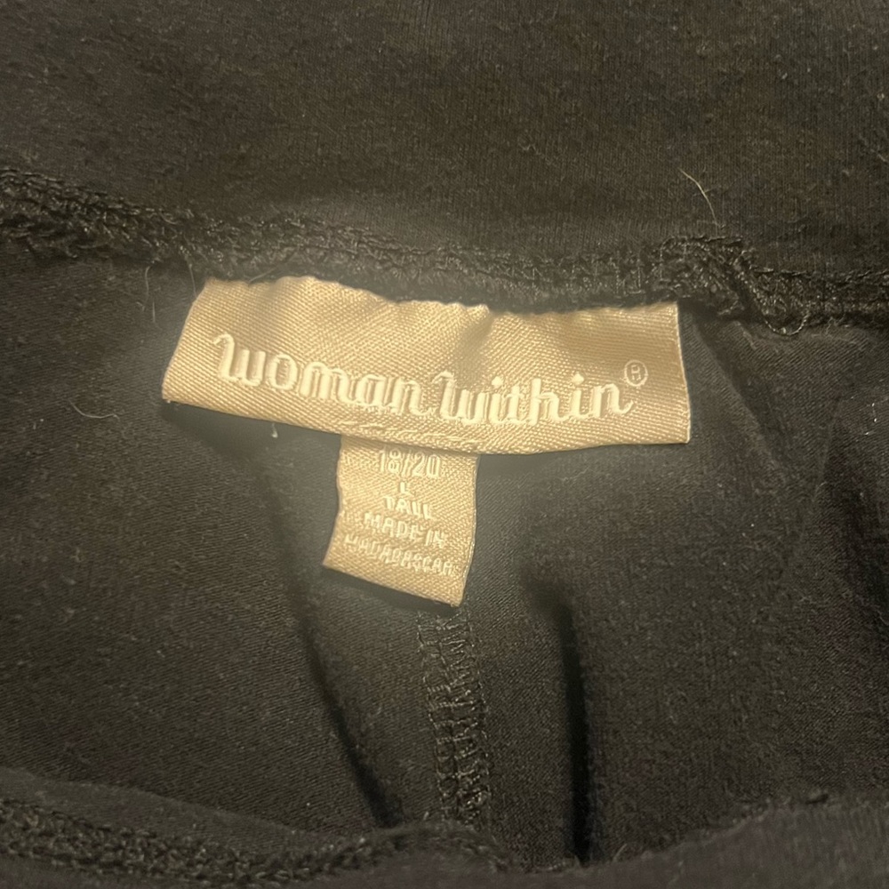 Yoga pants. Flare leg, cotton, wide elastic waist. SUPER COMFY.